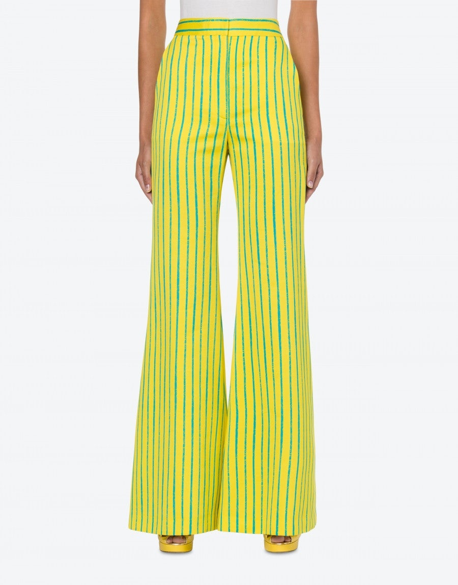 PINSTRIPES TWILL TROUSERS - 2