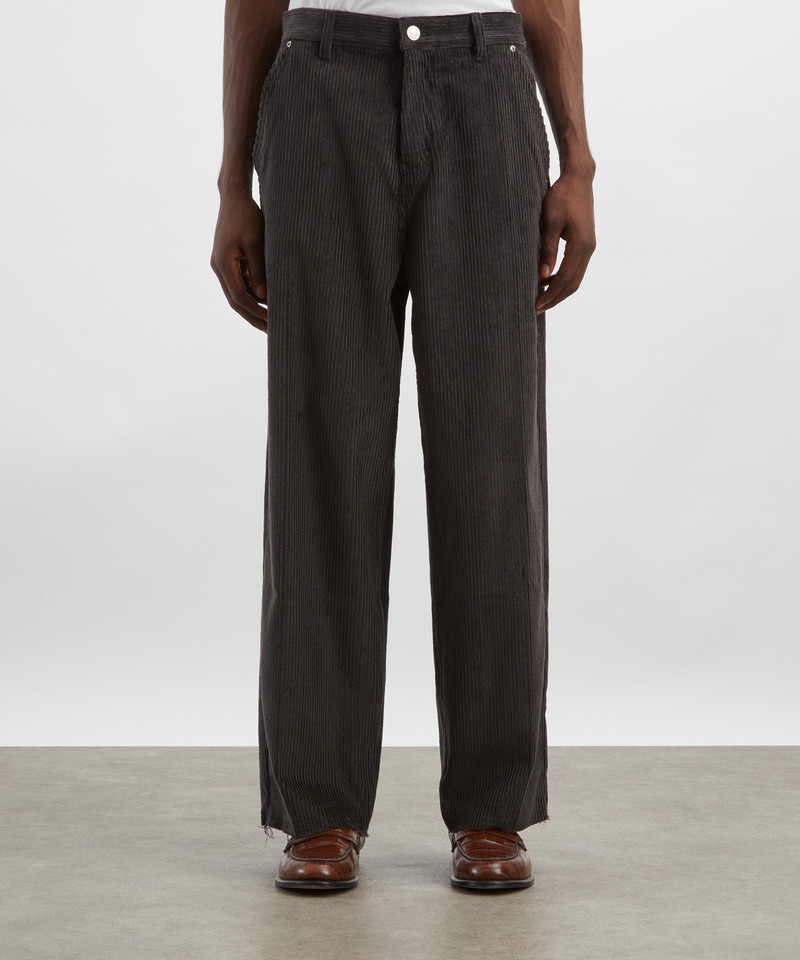 AMI Paris Wide-Leg Corduroy Trousers outlook