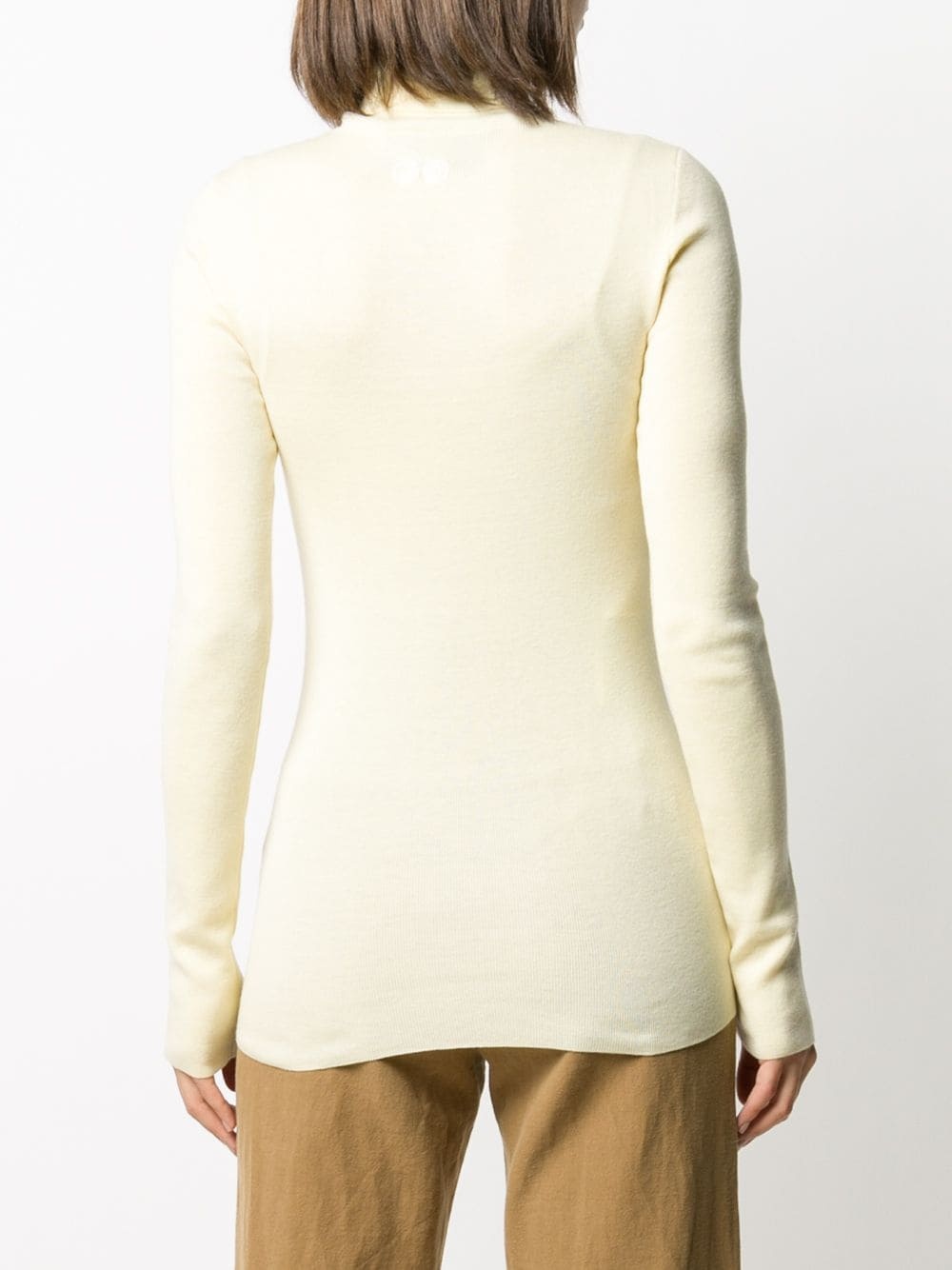 roll-neck knitted top - 4