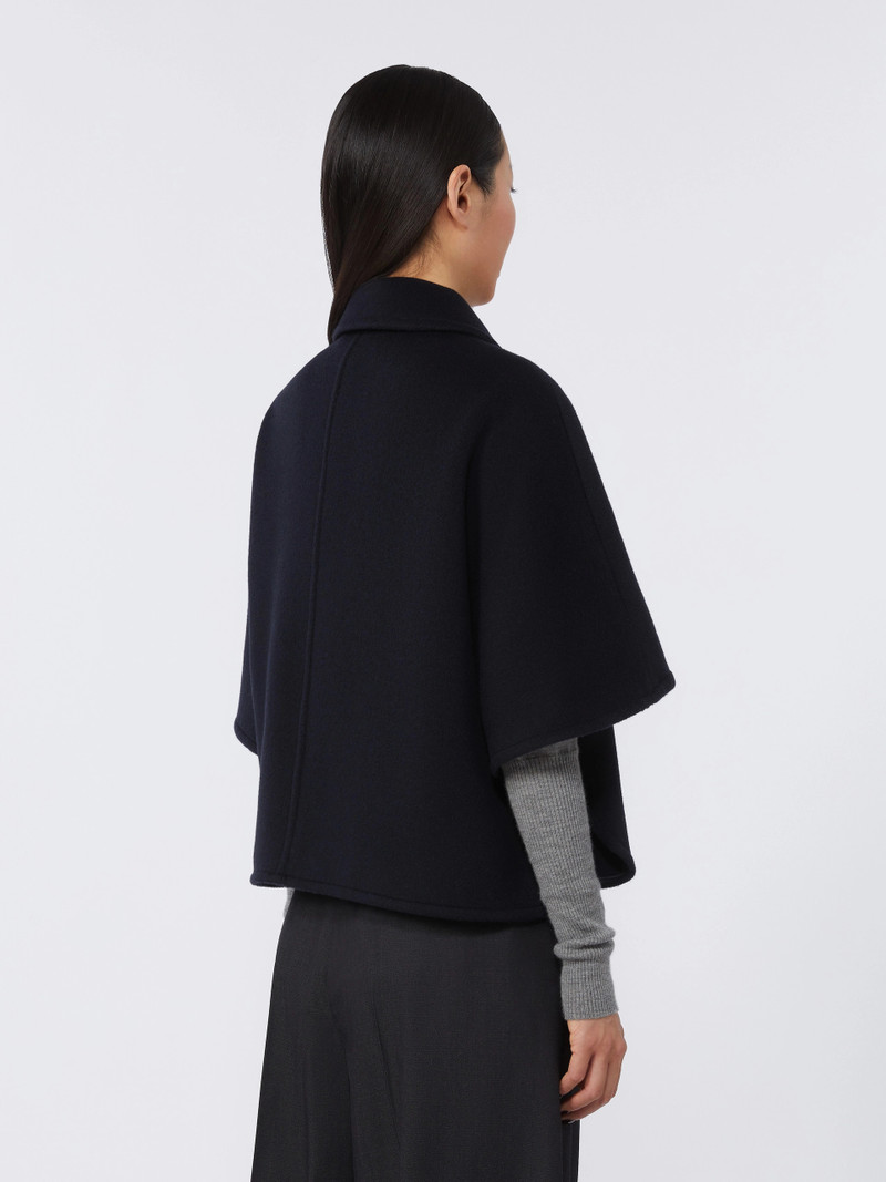AGILE Lightweight cashmere cape - ULTRAMARINE 4