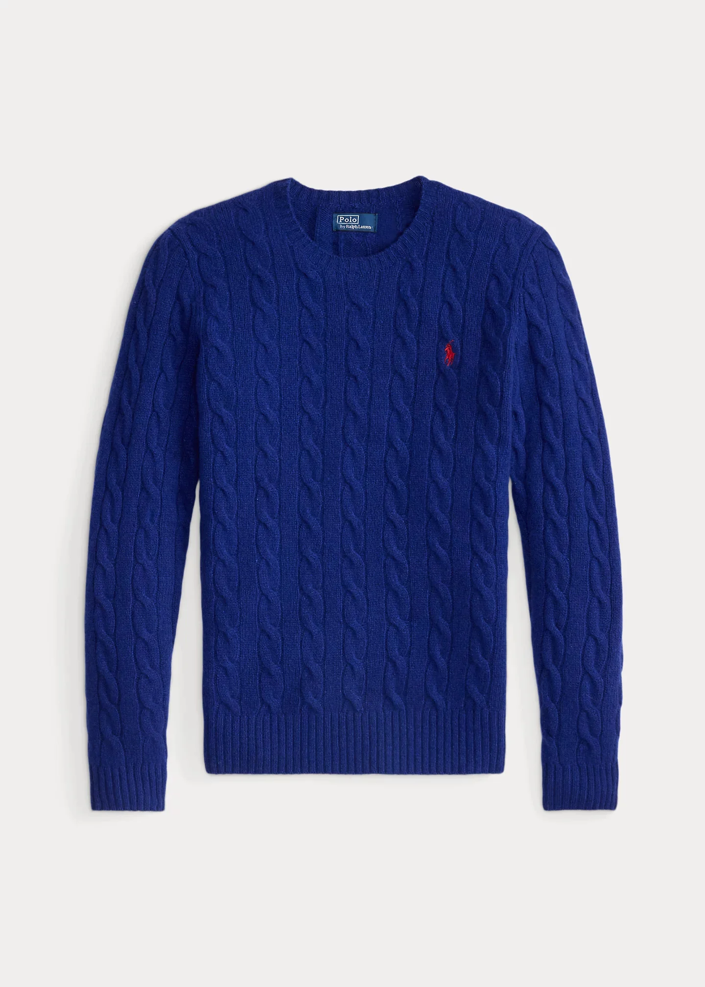 Cable-Knit Wool-Cashmere Sweater - 1