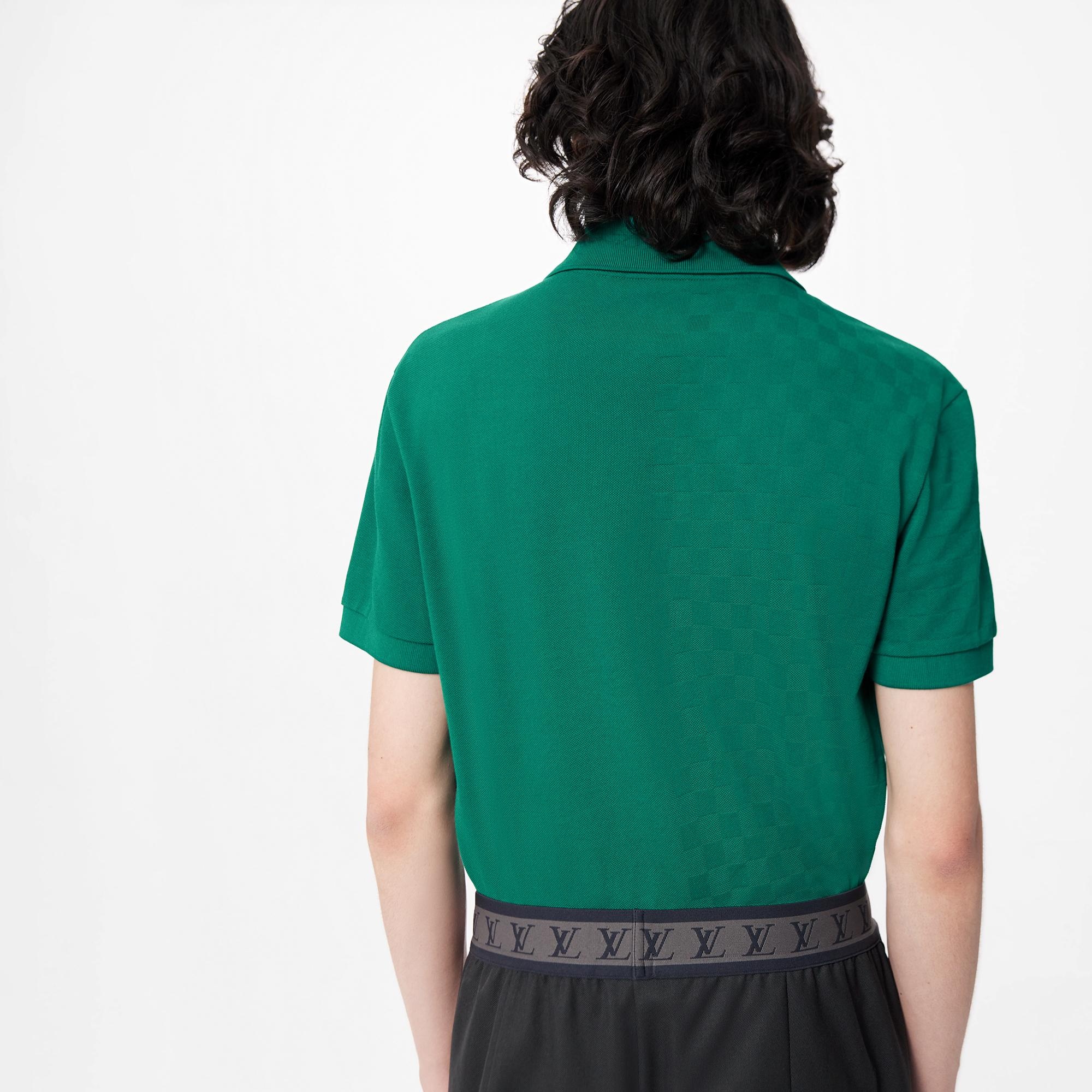 LVSE Half Damier Pocket Polo - 5