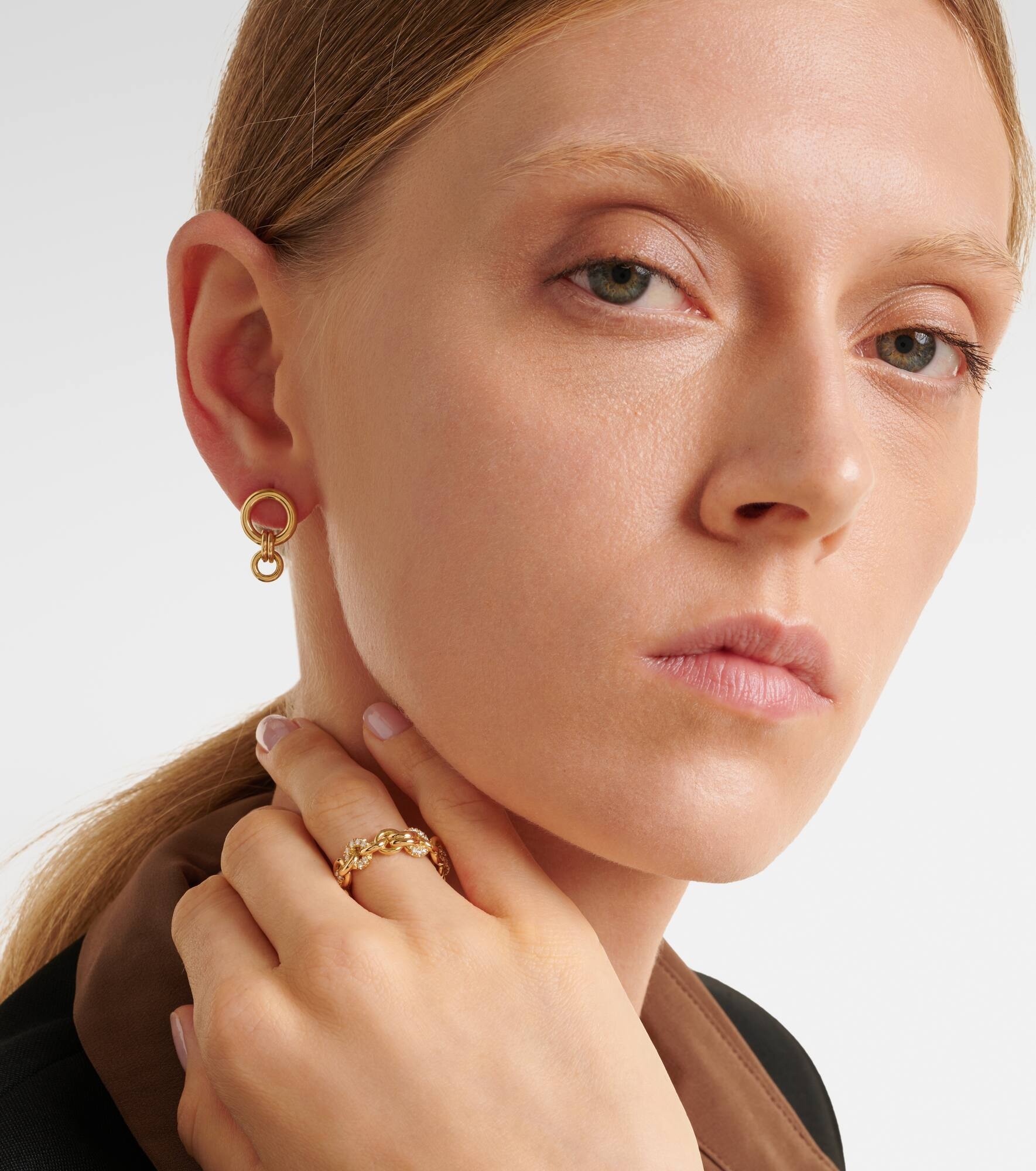 Canis 18kt gold drop earrings - 2