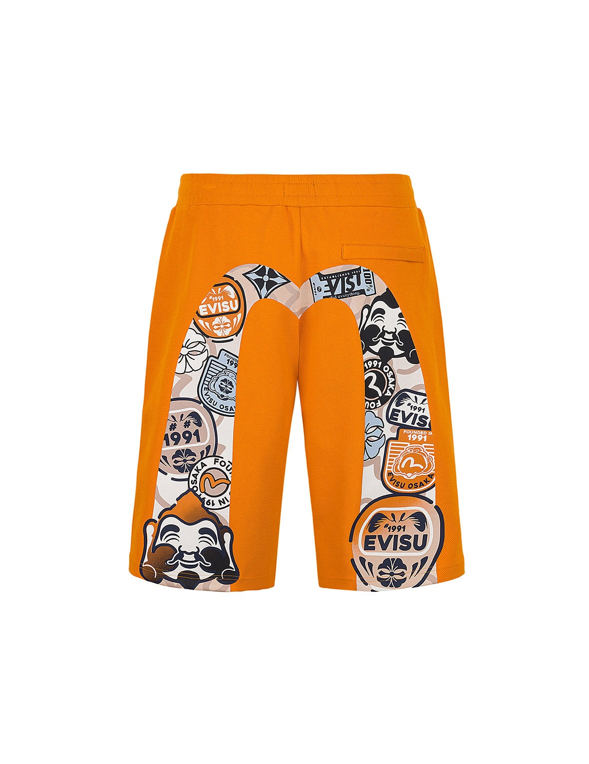 EVISU and Godhead Daicock Print Regular Fit Sweatshorts - 11