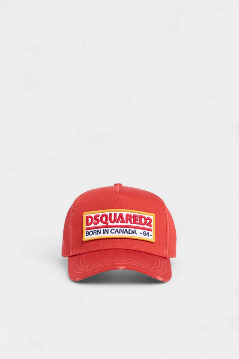 DSQUARED2 LOGO PATCH BASEBALL CAP - 1