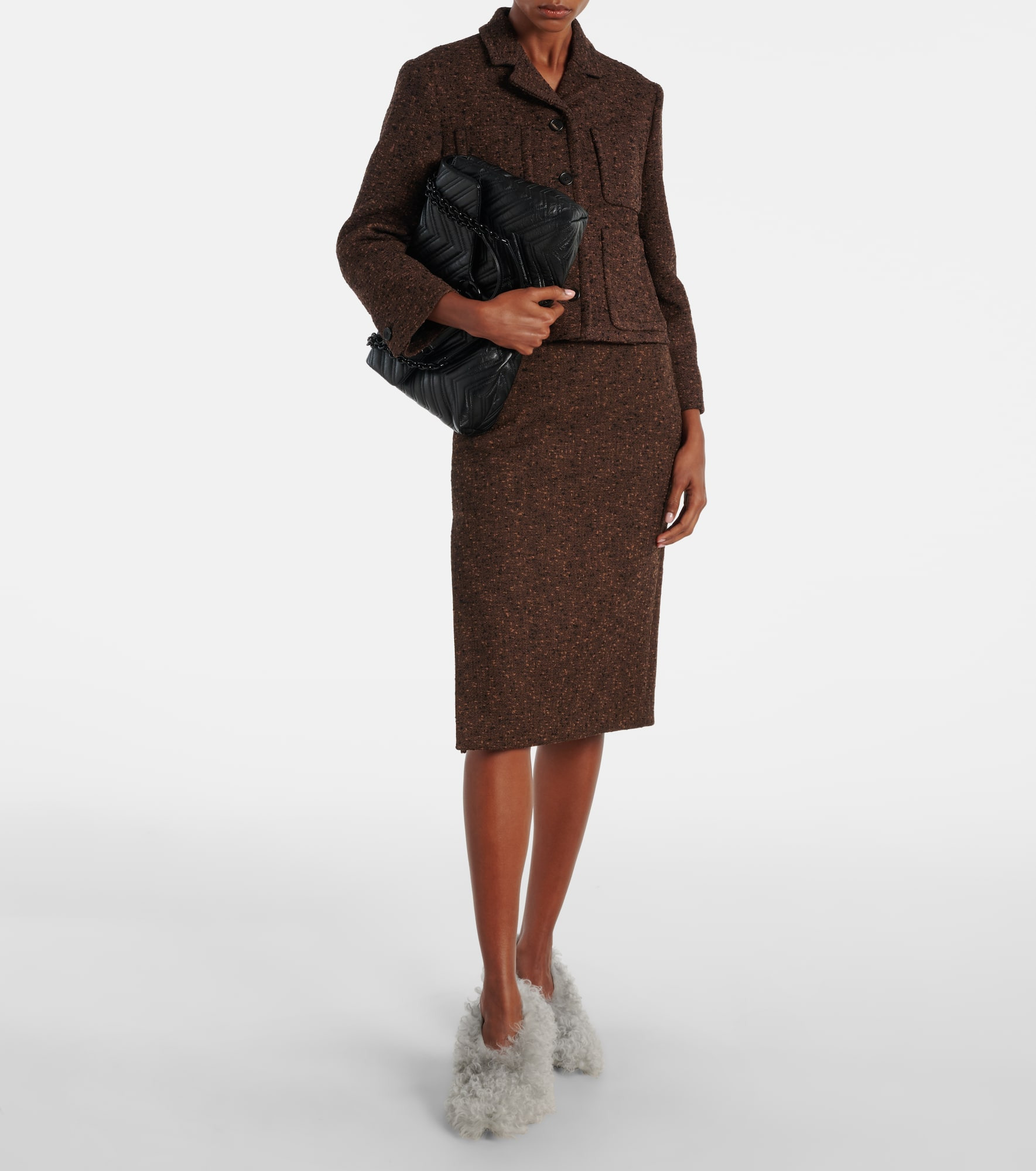 Musa shearling pumps - 3