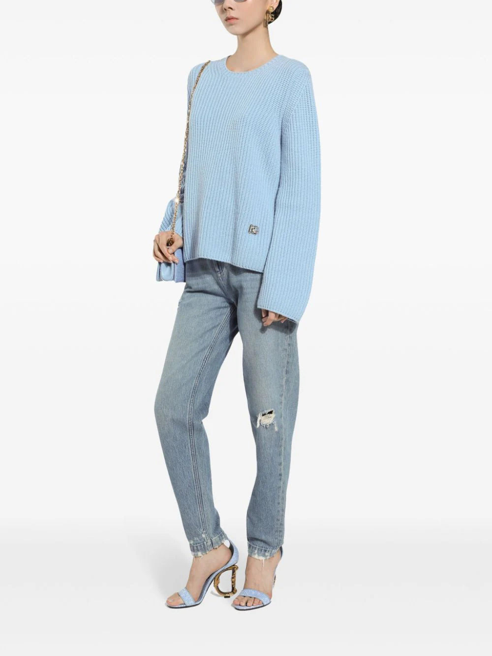 Dolce & Gabbana Women Jeans With A Worn Effect - 3