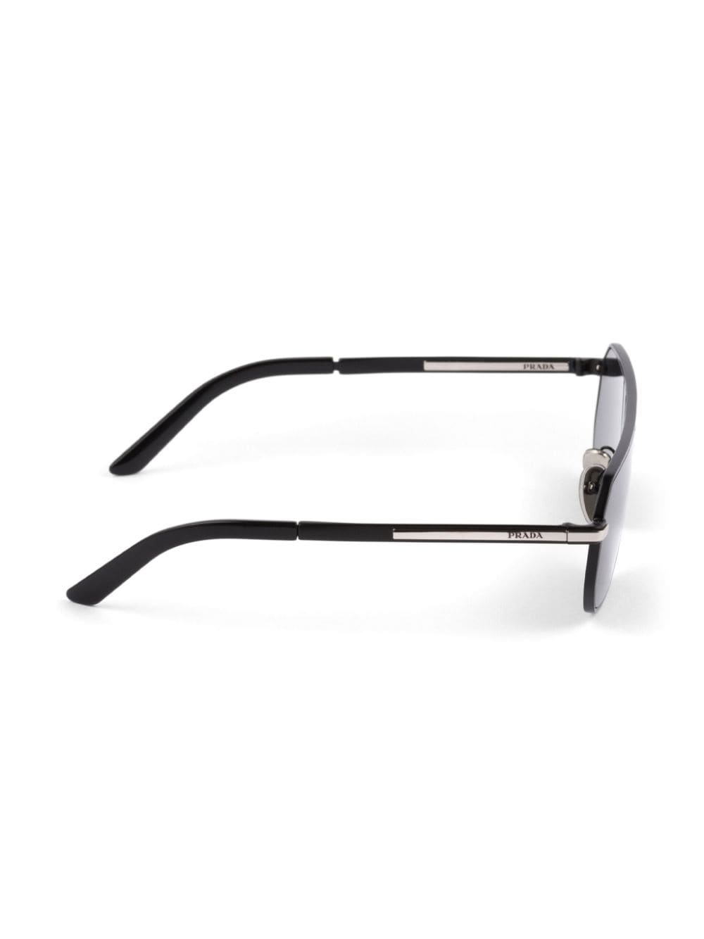 logo-plaque rectangle-frame sunglasses - 3