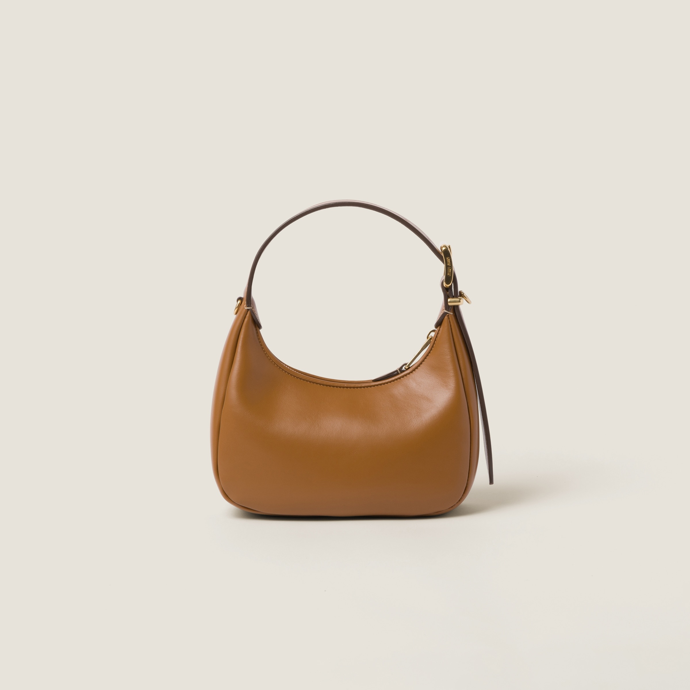 Leather hobo bag - 3