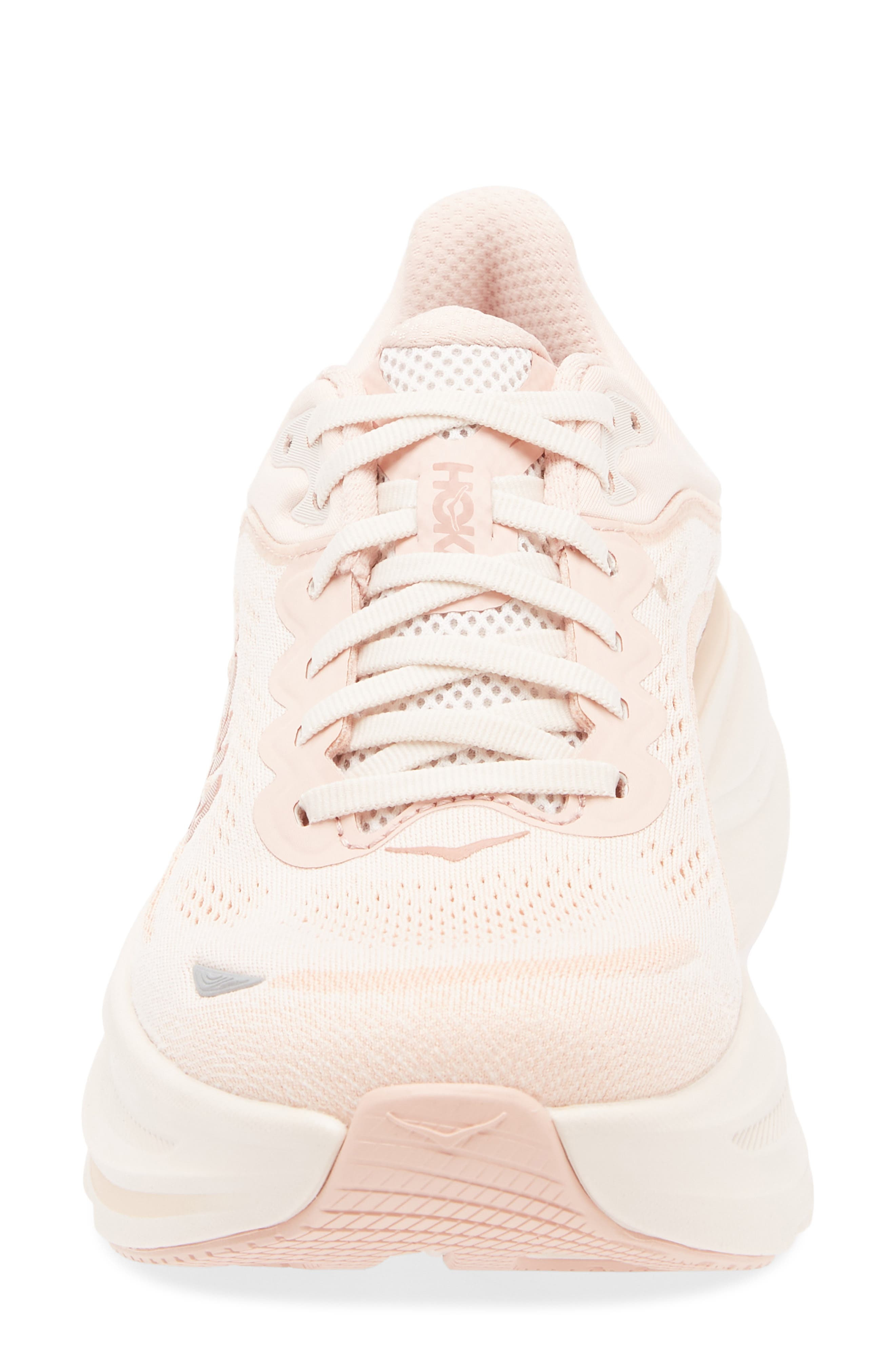 HOKA Bondi 9 Running Shoe in Rose Latte /Rose Cream at Nordstrom - 4