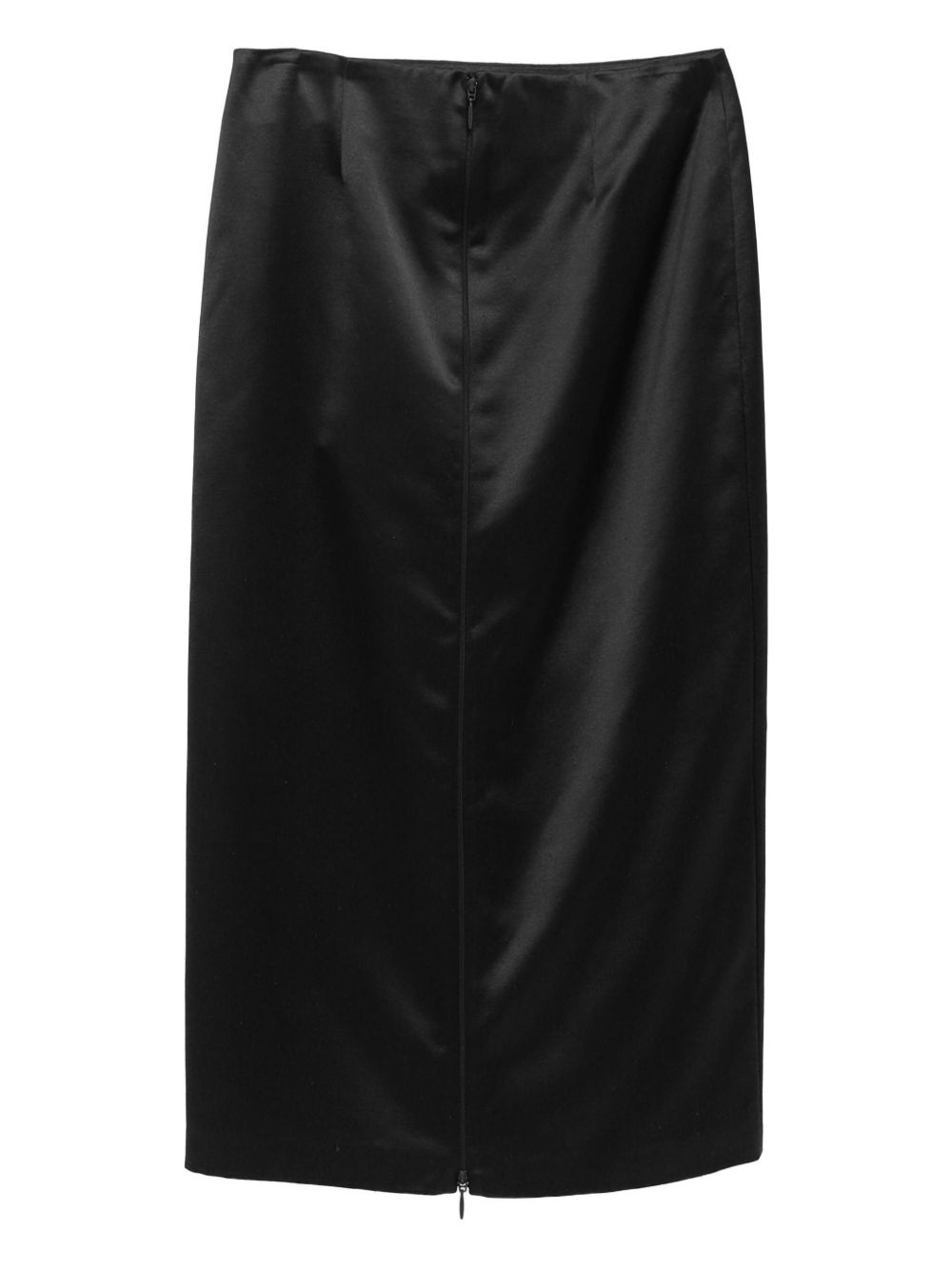 Balmira satin pencil skirt - 2