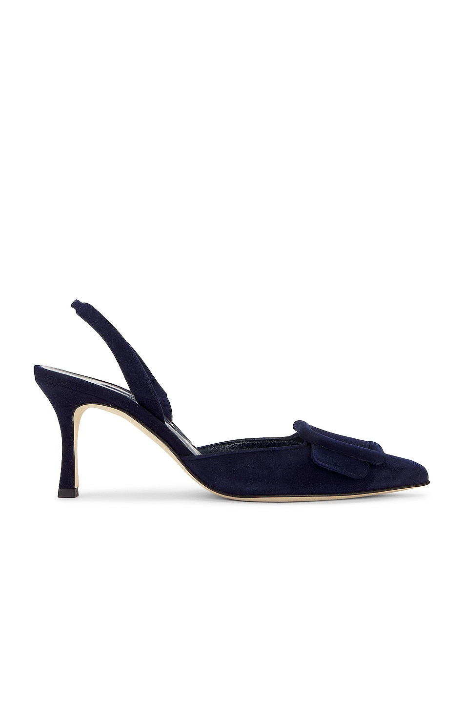 Maysli 70 Suede Slingback In Navy - 1