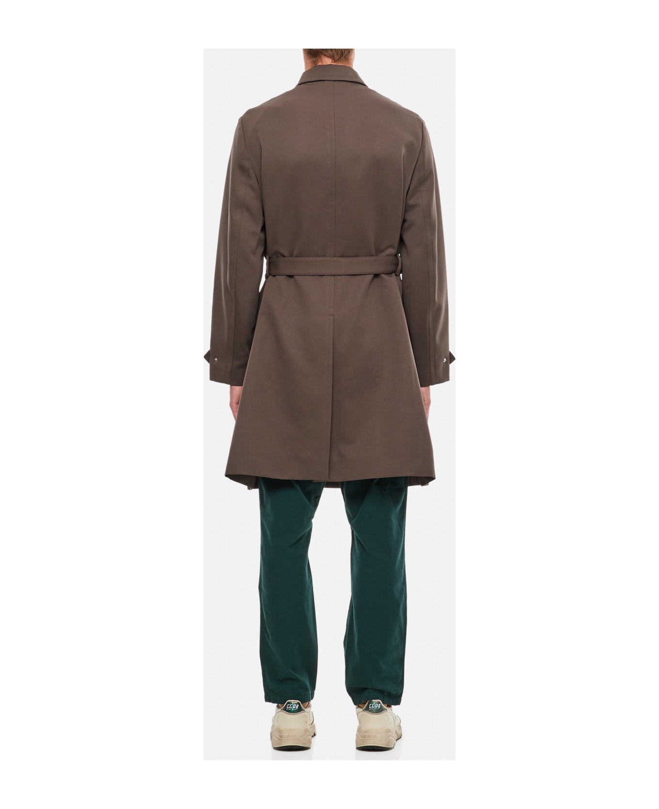 Raincoat In Technical Tailoring - 3