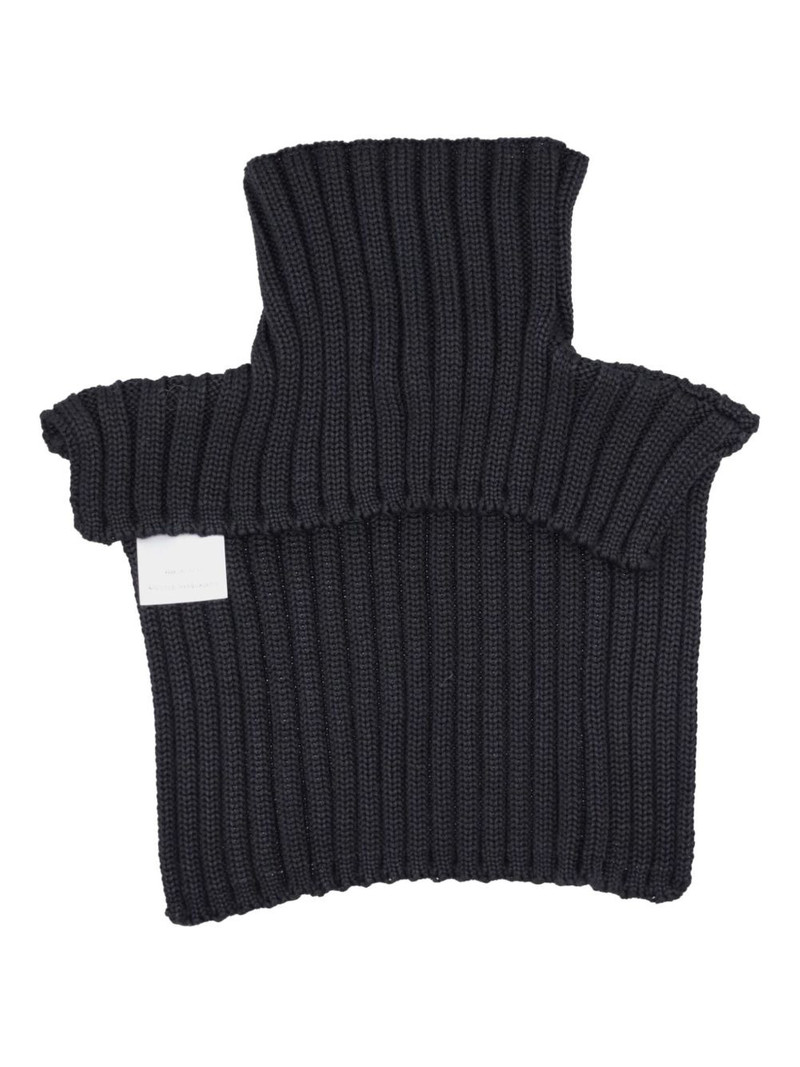 NICCOLÒ PASQUALETTI ribbed turtleneck shrug outlook