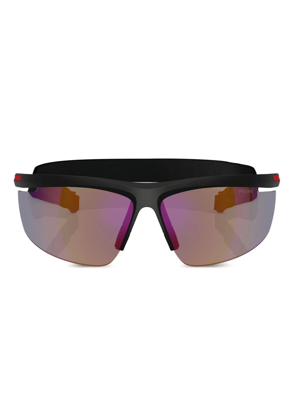 shield-frame sunglasses - 1