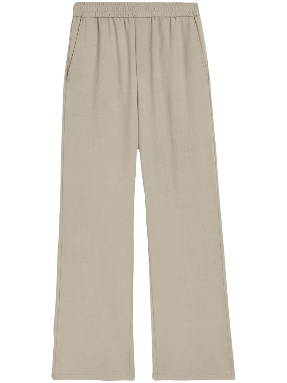 Ami de Coeur-appliquÃ© wide-leg trousers - 1