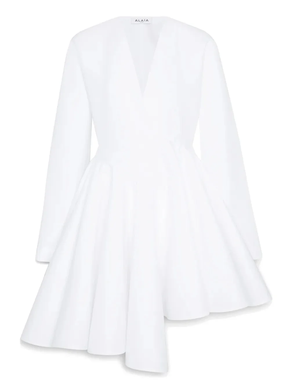 asymmetric mini dress - 1