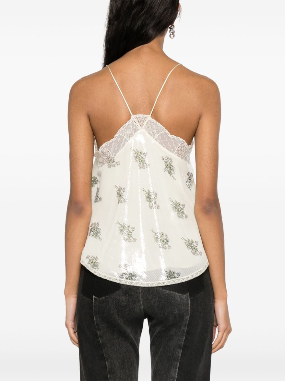Christy sequin-embellished top - 4