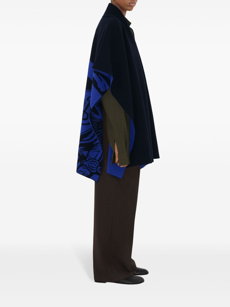 Burberry Equestrian Knight Design cape outlook