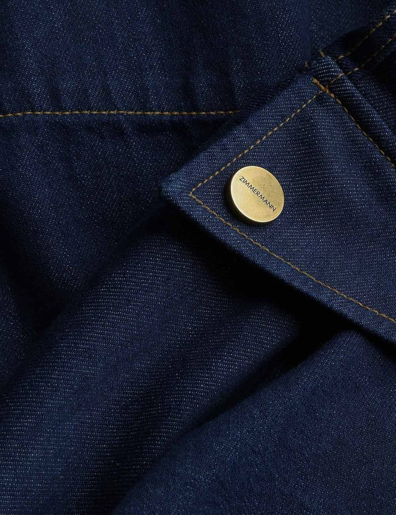 DENIM UTILITY MIDI SKIRT 6