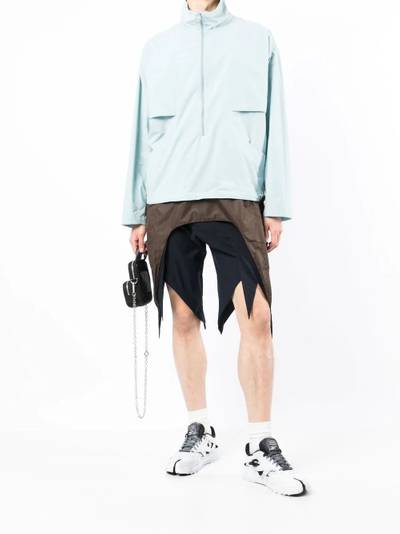 Kiko Kostadinov Torino asymmetric shorts outlook