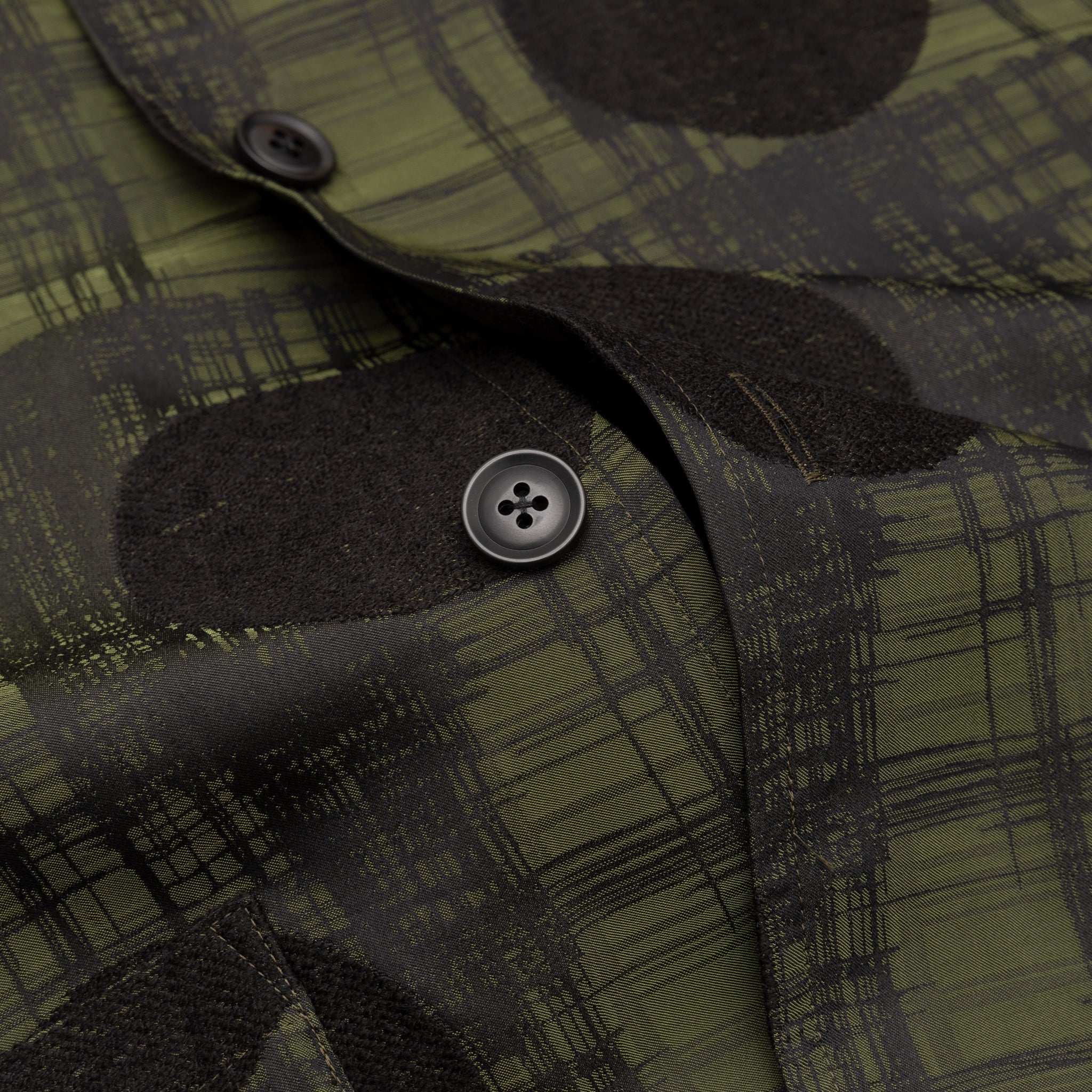 PLAID & POLKDOT JAQUARD CABANA SHIRT - 3