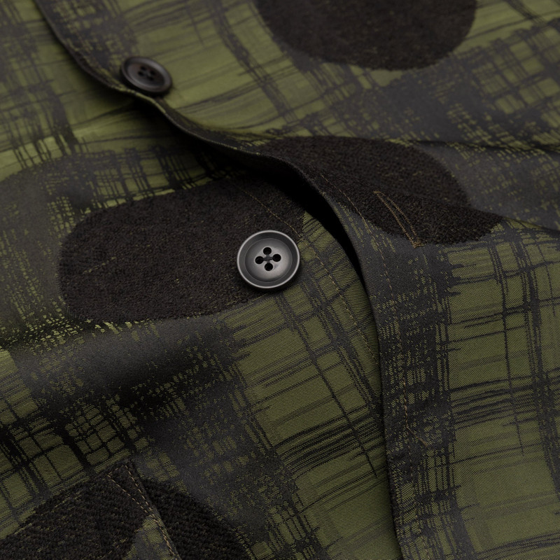 PLAID & POLKDOT JAQUARD CABANA SHIRT 3