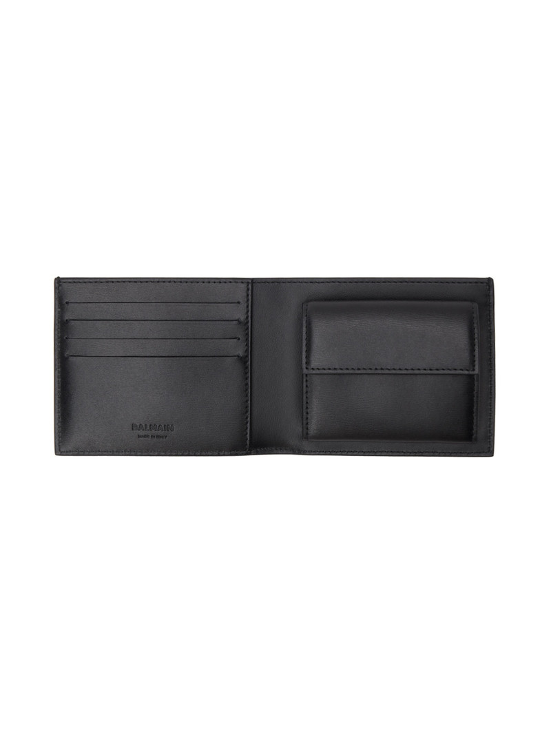 Black & Multicolor PB Labyrinth Billfold Wallet 3