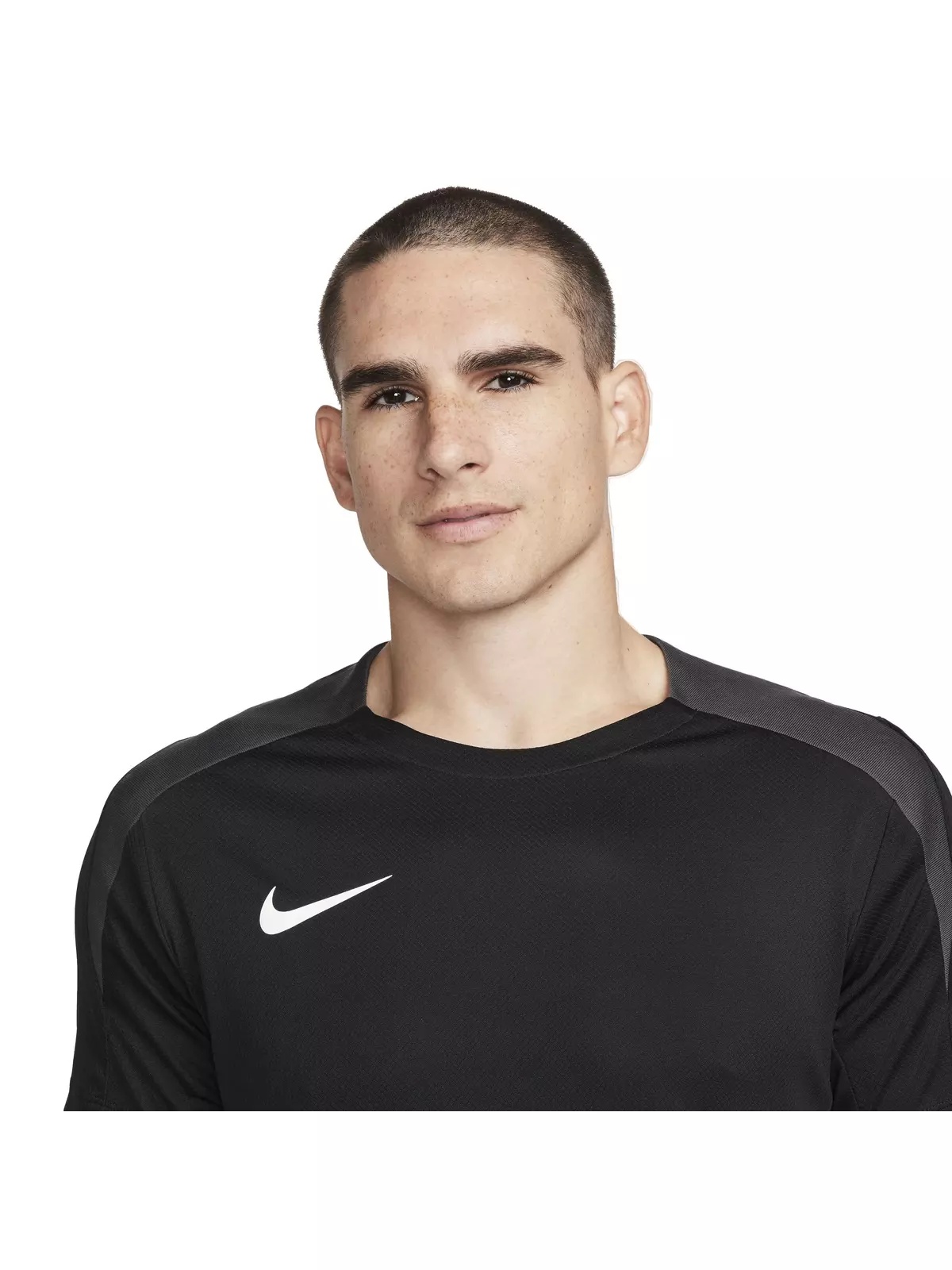 Men's Strike Dri-FIT Short-Sleeve Soccer Top - Black - 3