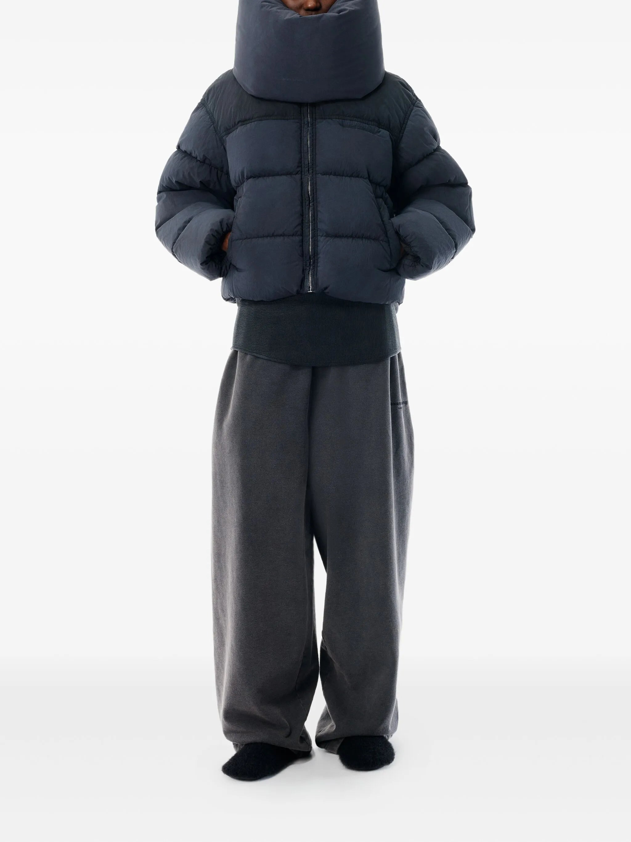 Alexander Wang Cropped Puffer Jacket - 5