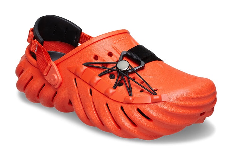 Crocs Echo Reflective Clogs 'Orange Black' 210004-84J - 3