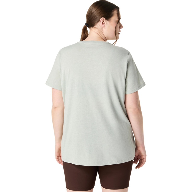 Asics WOMEN'S SUNFLOWER SLOGAN V-NECK outlook