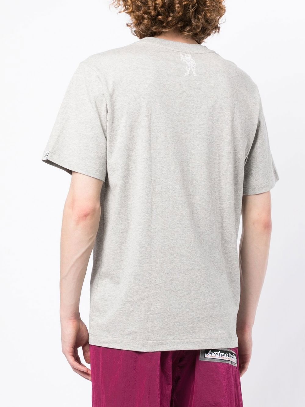 logo-print cotton T-shirt - 4