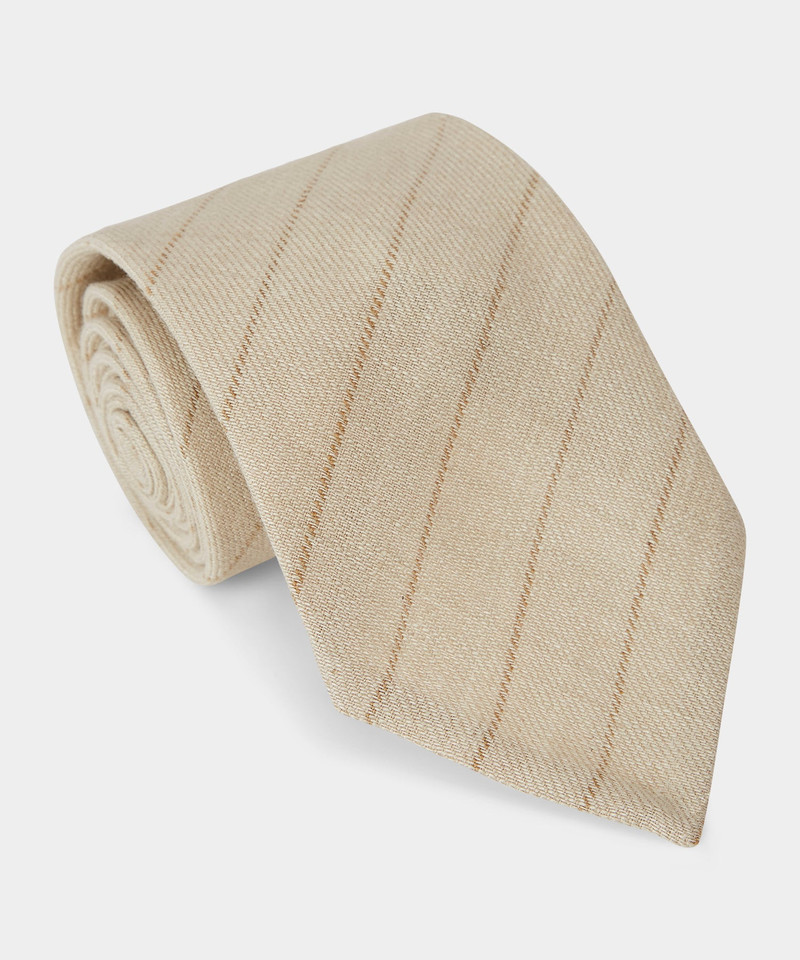 Italian Linen-Silk Tie 1