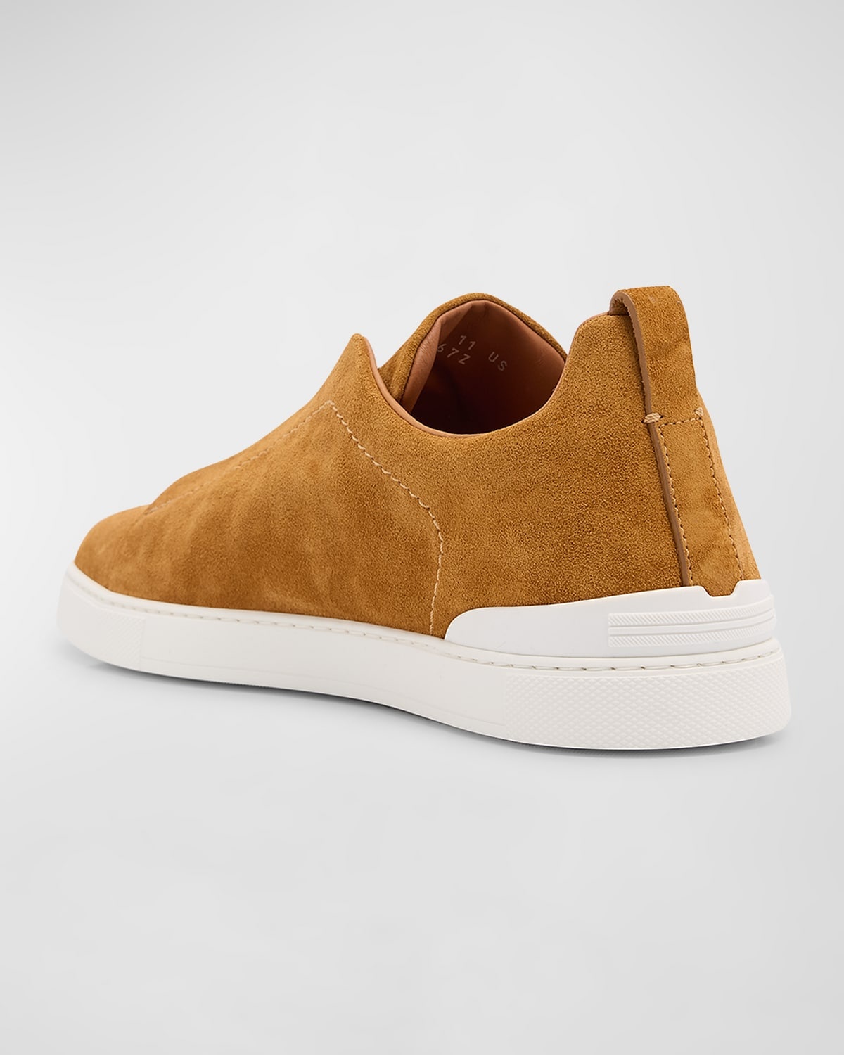Men's Triple Stitch Suede Sneakers - 4