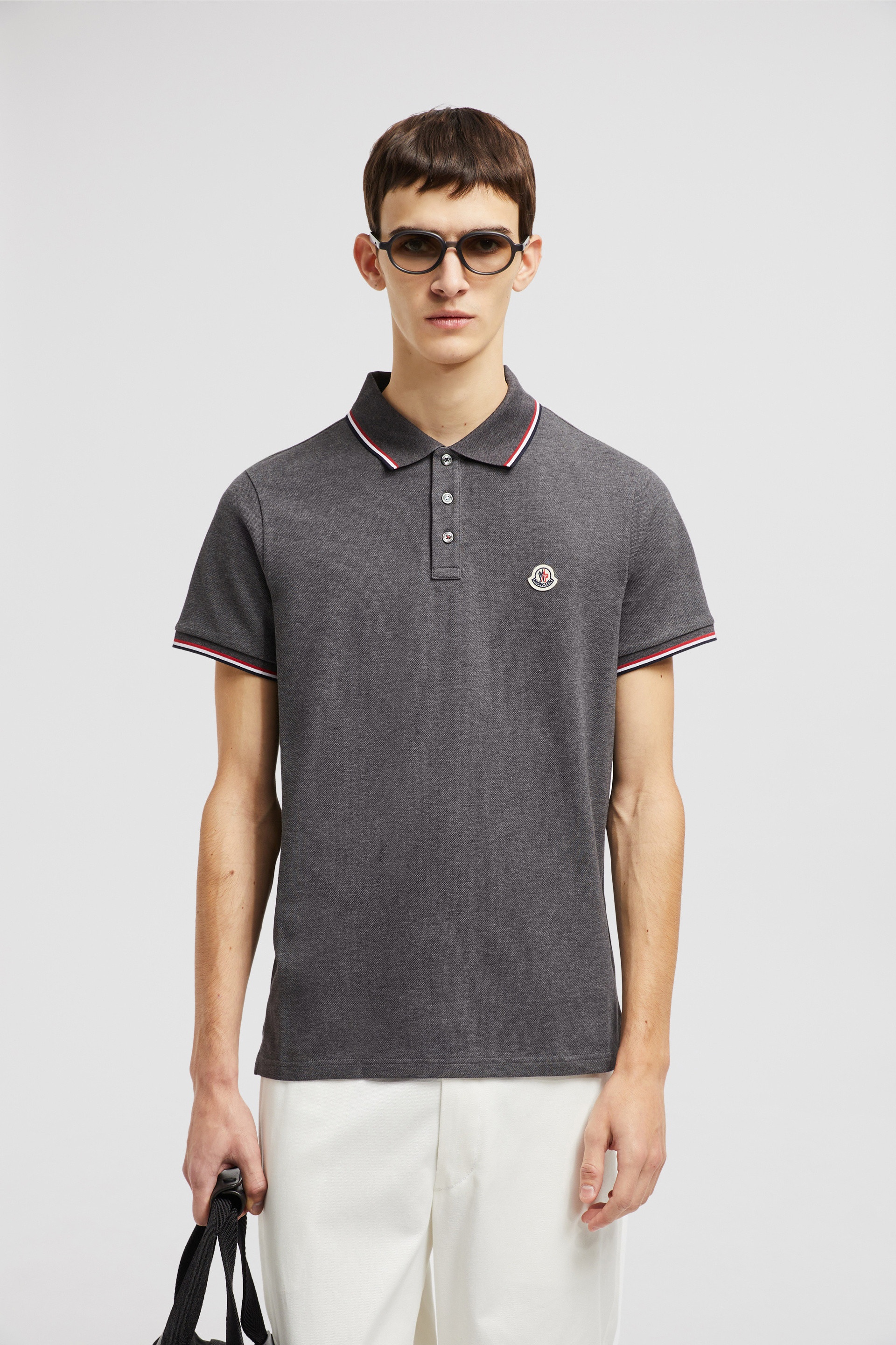 Tricolor-Trimmed Cotton Piquet Polo Shirt - 2
