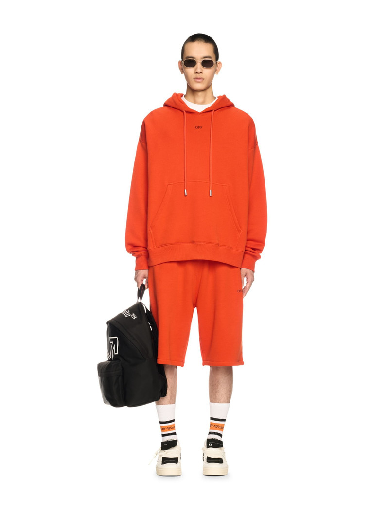 Off-White Orange Vibe Arrow Hoodie outlook