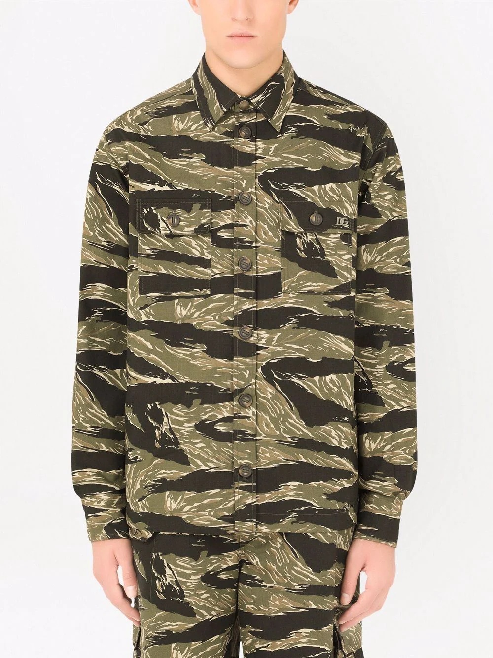 camouflage-print shirt - 3