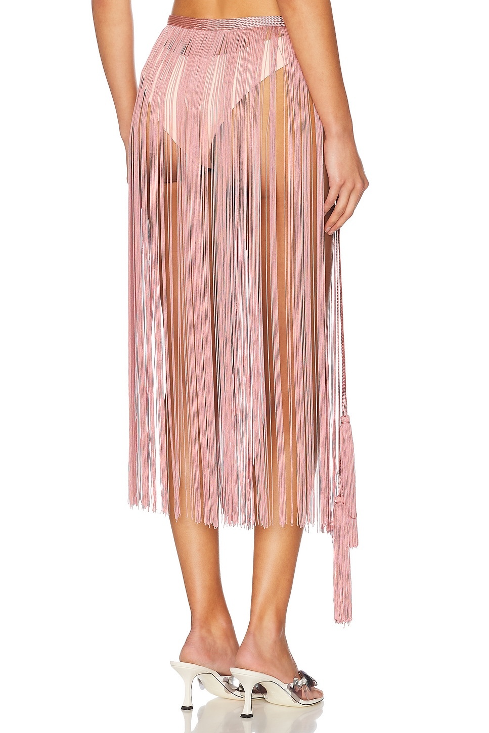 Fringe Midi Skirt - 4