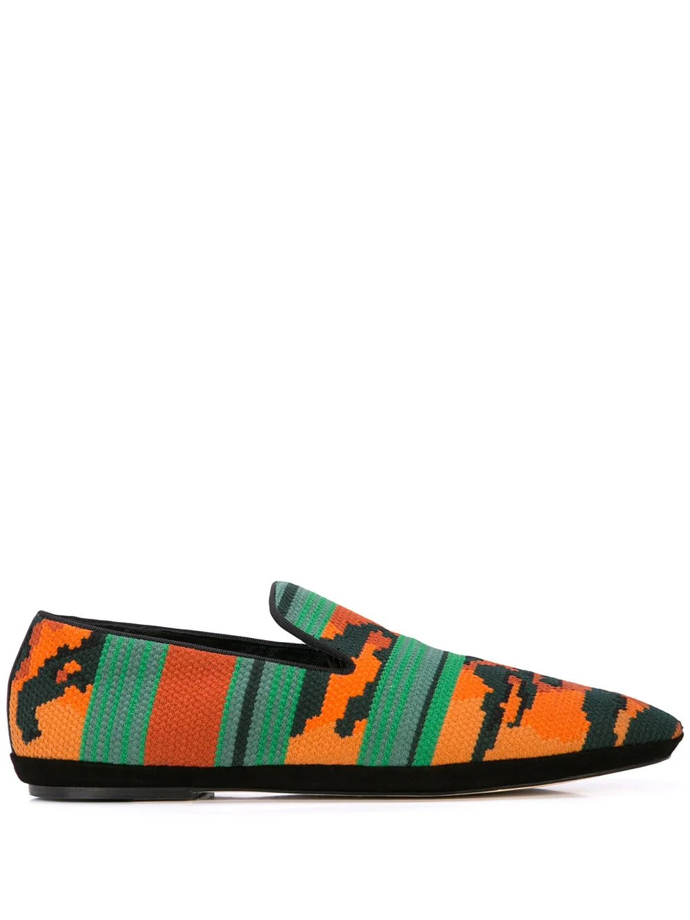 Tiger woven slippers - 1