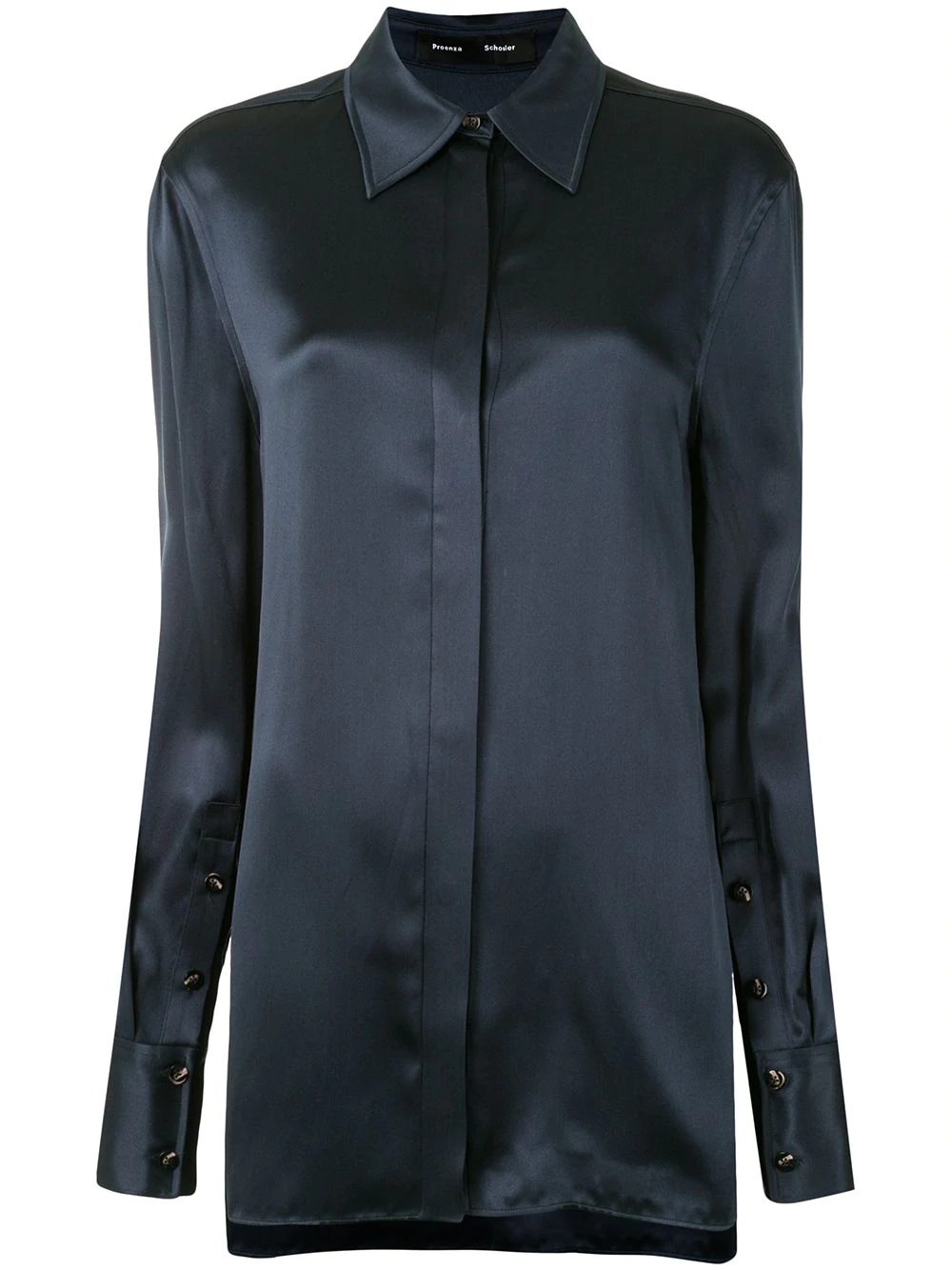 long-sleeve button-up shirt - 1