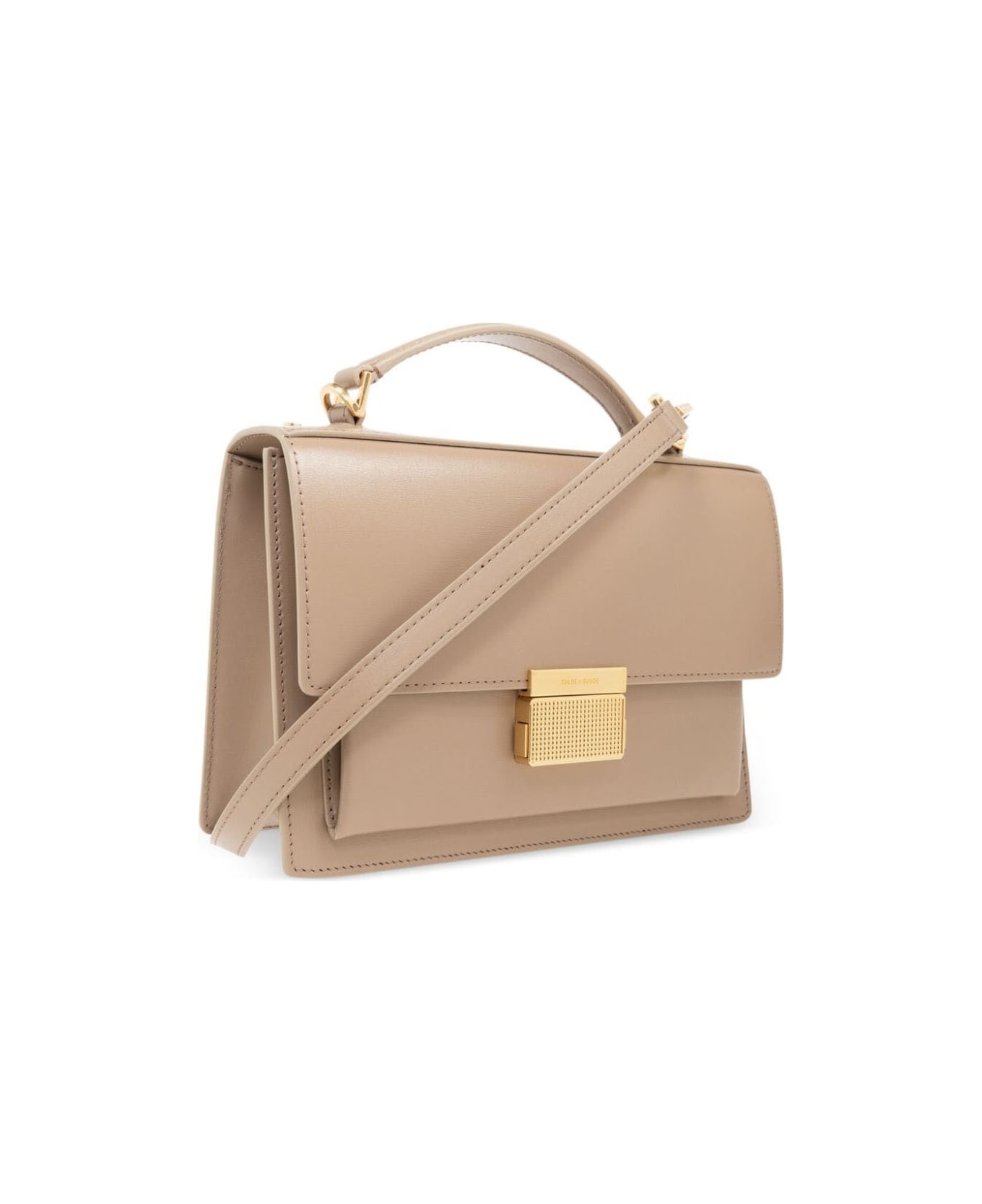 Venezia Bag In Beige Palmellata Leather - 2