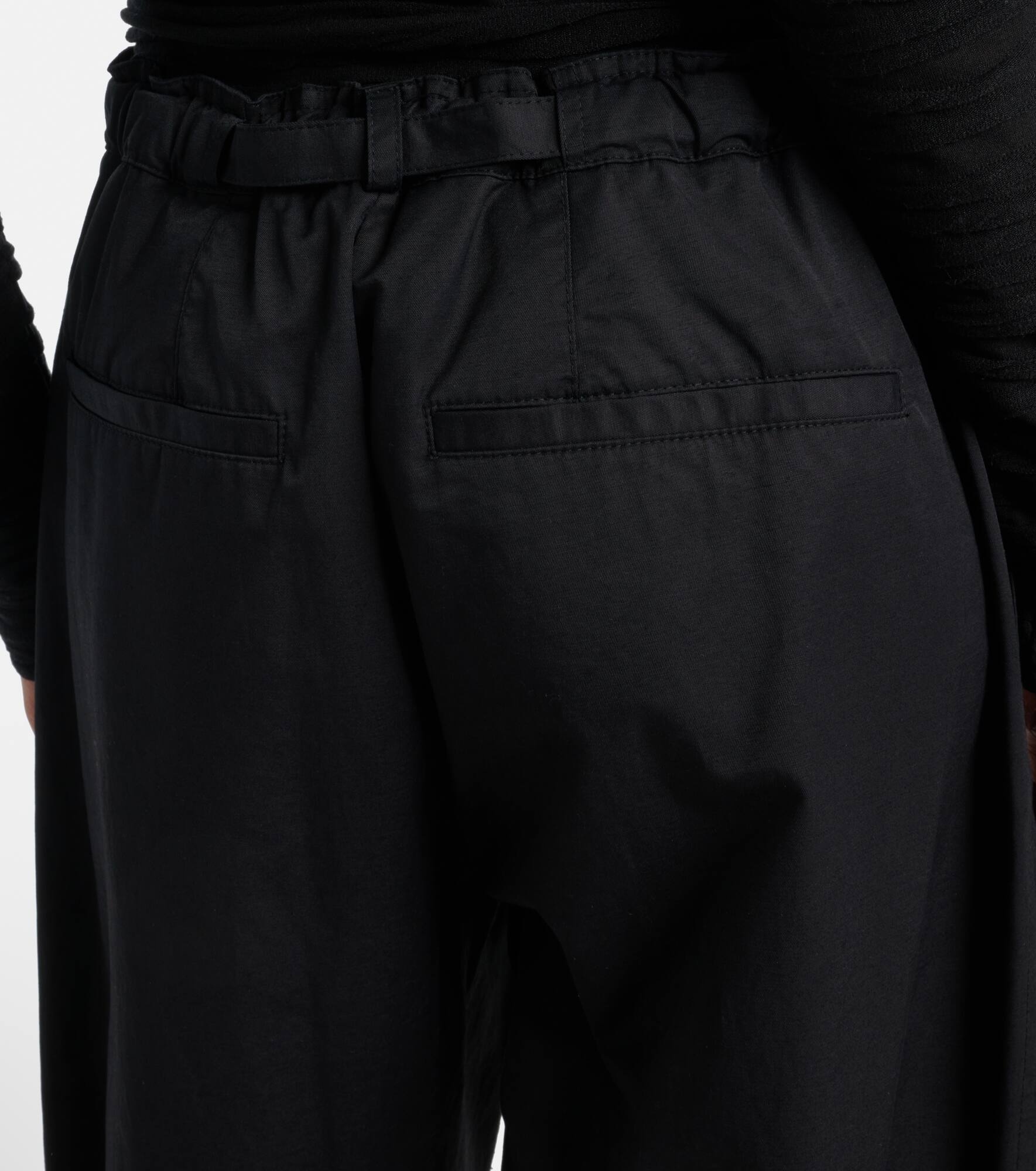White Label Barret cotton-blend poplin wide-leg pants - 6