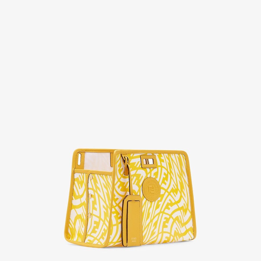 Yellow canvas Peekaboo cover - 2