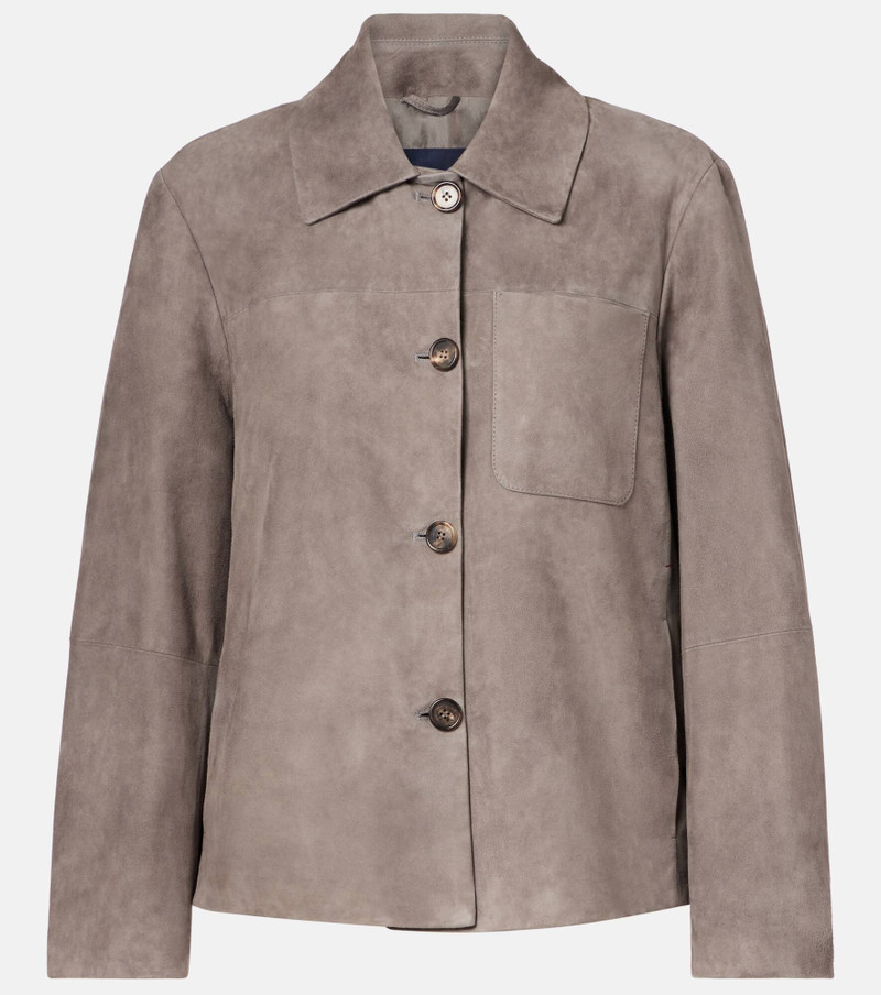 Suede overshirt 1