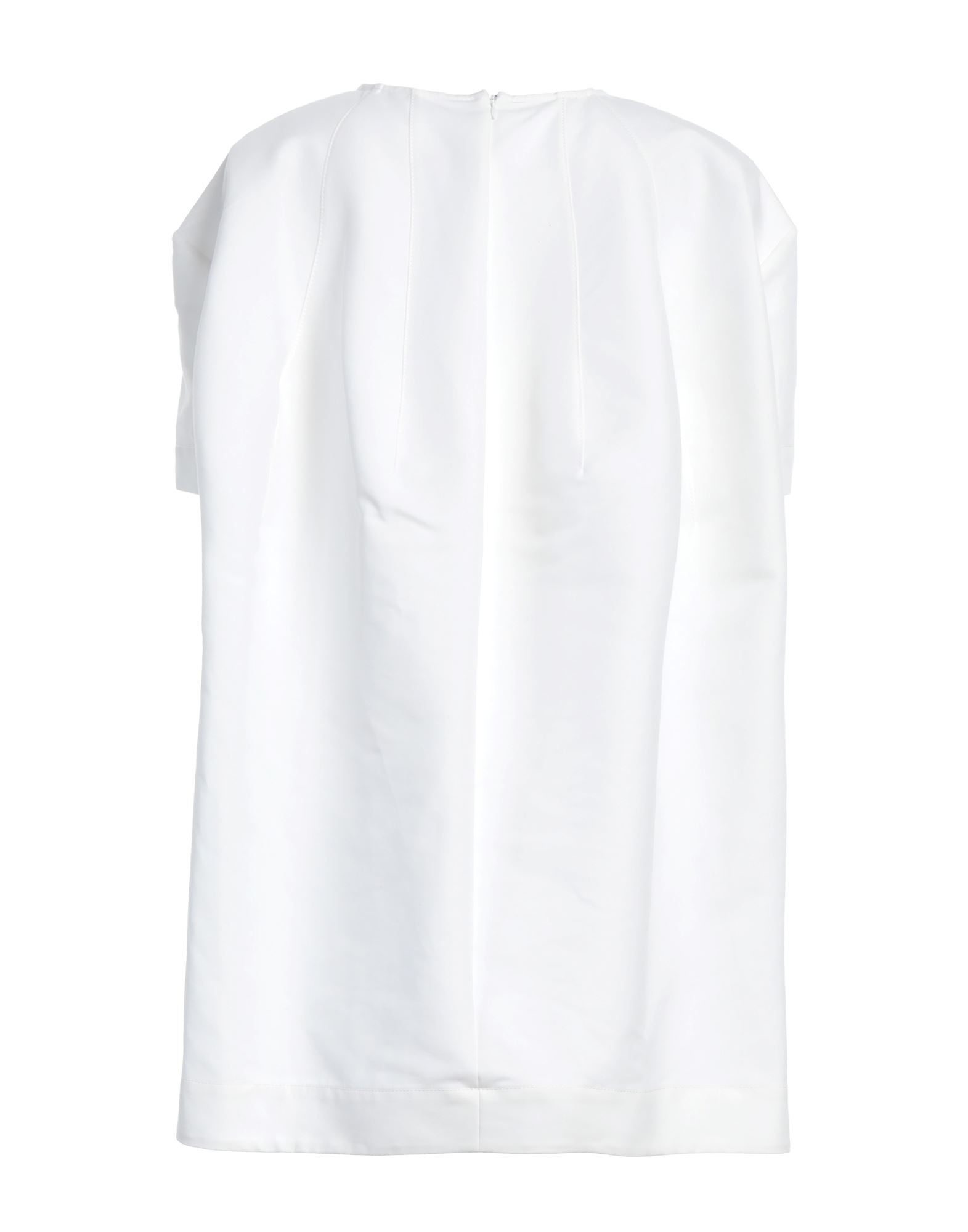 White Women's Short Dress - 2