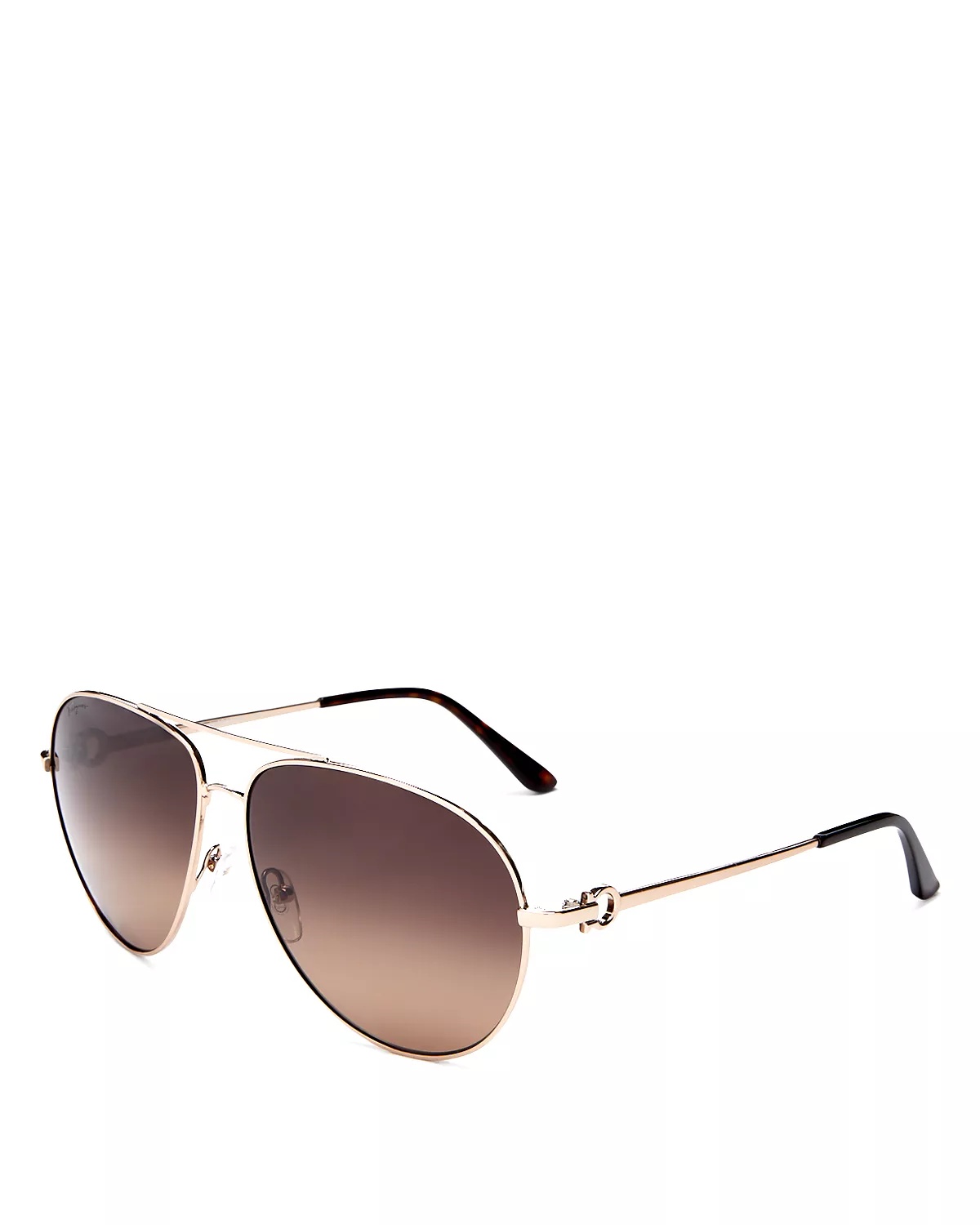 Timeless Collection Brow Bar Aviator Sunglasses, 61mm - 3