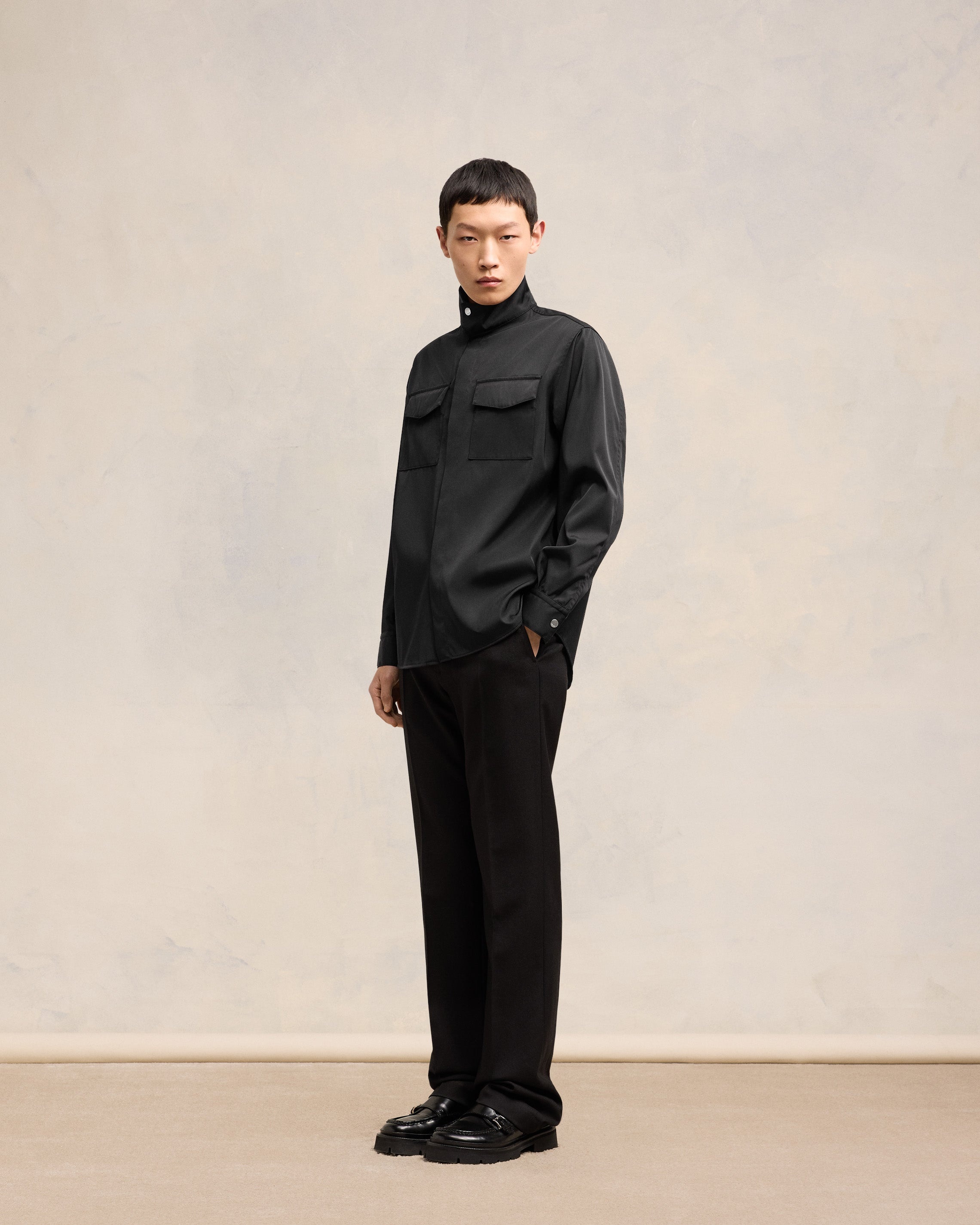 HIGH COLLAR SHIRT - 6