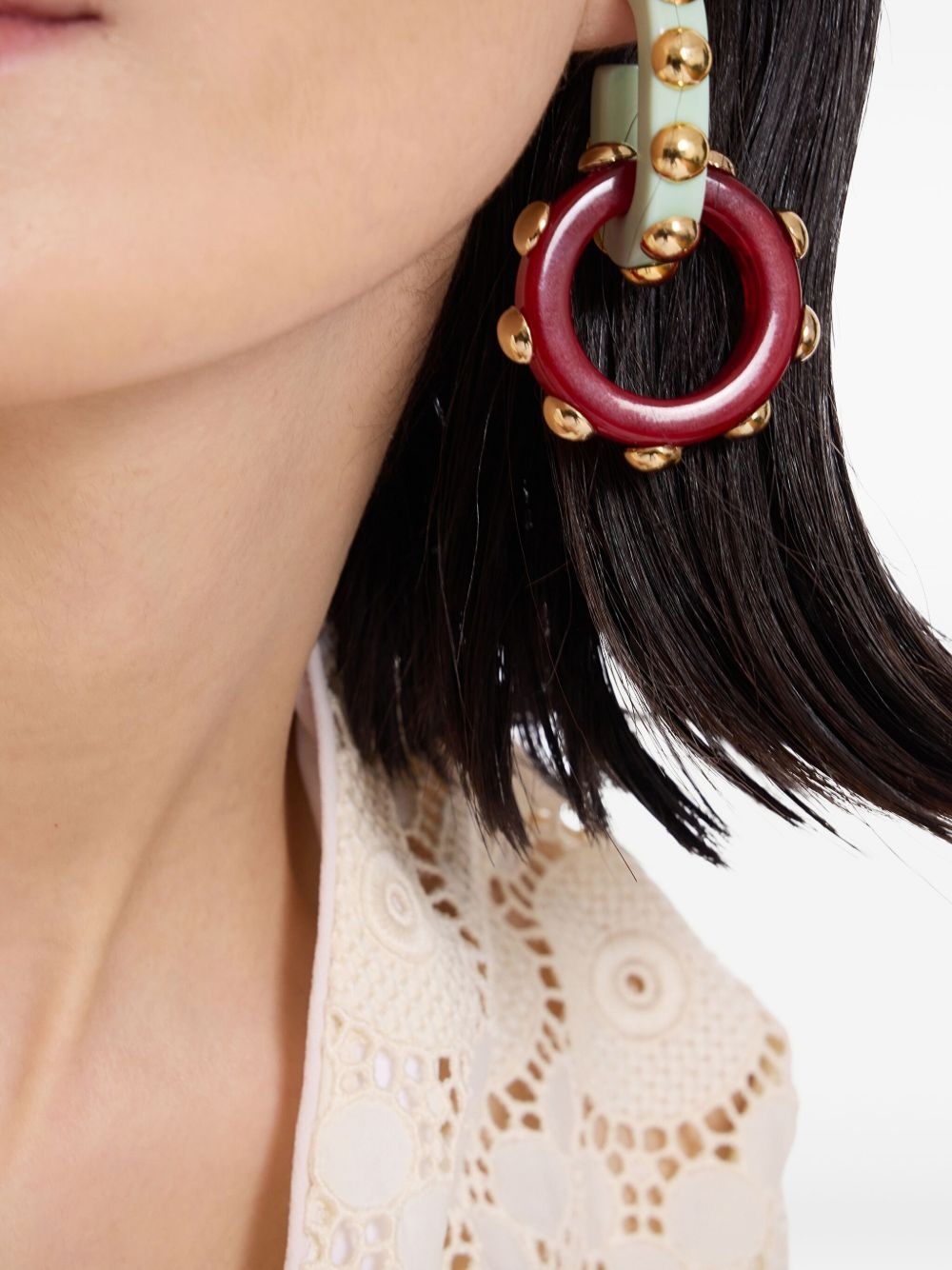 Double Hoop earrings - 2