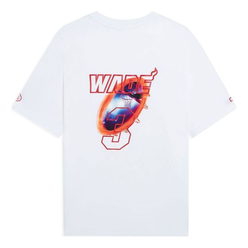 Li-Ning x MARVEL Way Of Wade Graphic T-shirt 'White' AHSS675-2 - 2